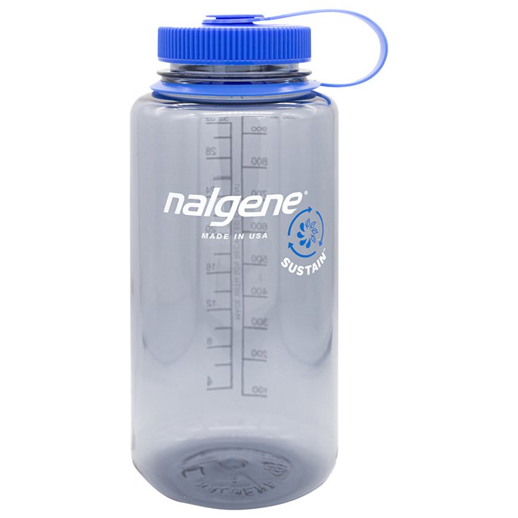 Nalgene Flask Bouteille Grande Ouverture 1L Slate Blue Overview