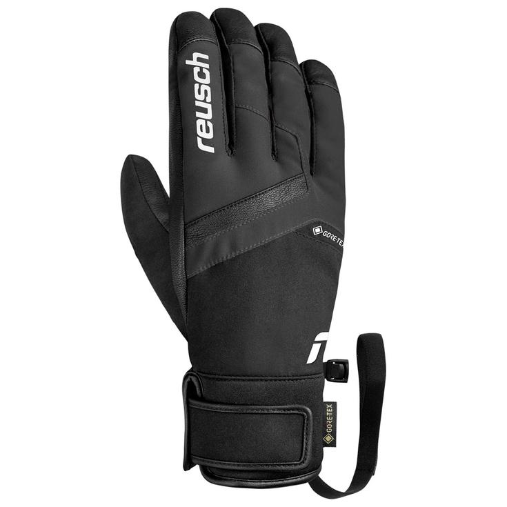 Reusch Guantes Booster Gore-Tex Black White Presentación