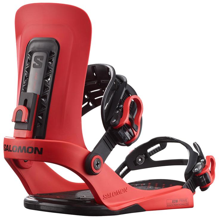 Salomon Binding snow EDB Prime Fiery Red Voorstelling