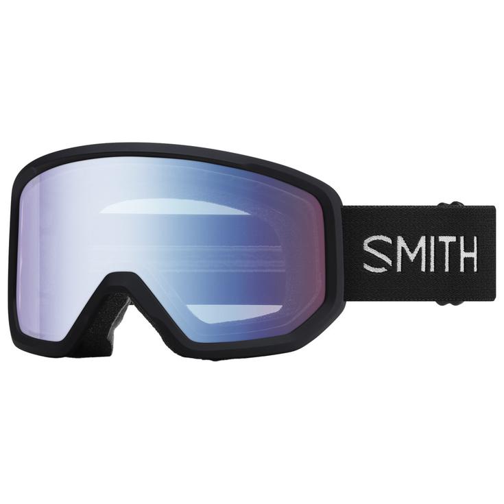 Smith Goggles Transfer Black Blue Sensor Mirror Overview