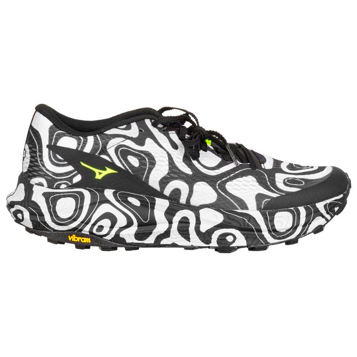 Mizuno Botas de Gravel Running Neo Accera Blue Lightning Yellow Black Presentación