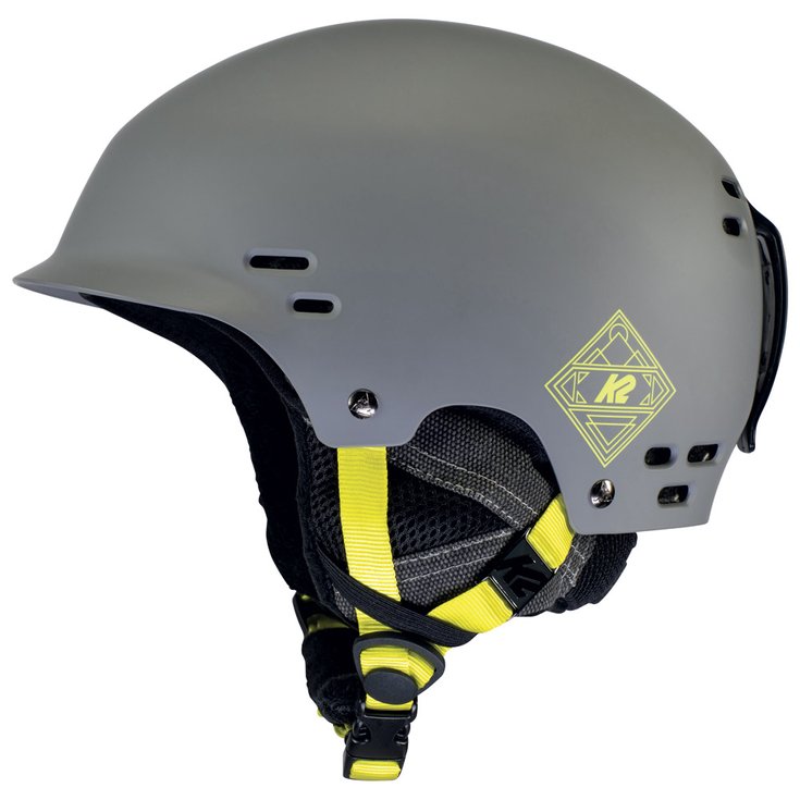 K2 Helm Thrive Mid Grey Präsentation