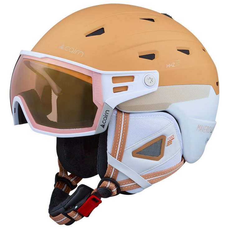 Cairn Maverick Visor Evolight Nxt Latte White 