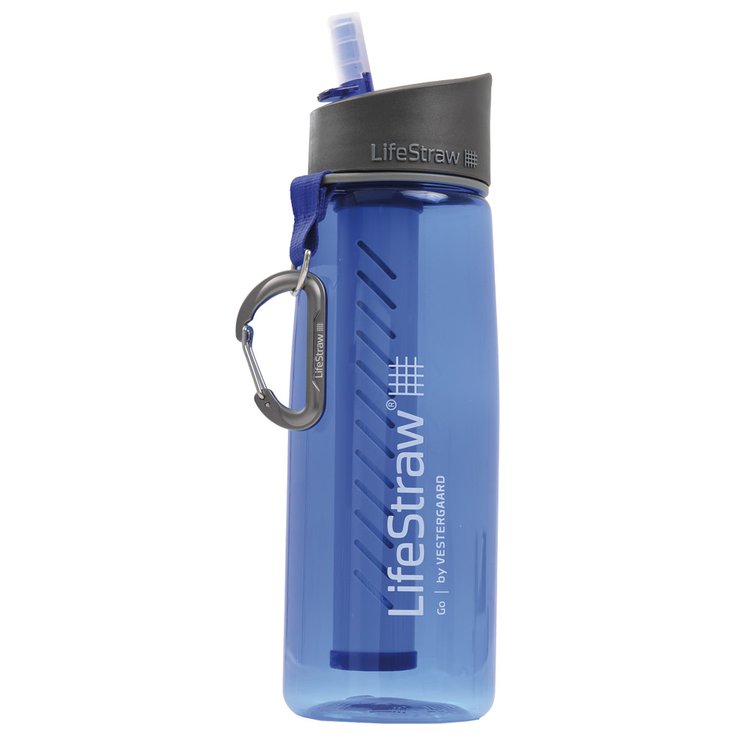 LifeStraw Flask Go Tritan Renew 1L Midnight Blue Overview