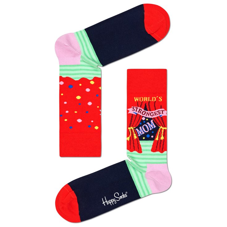 Happy Socks Socks World's Strongest Mom Overview