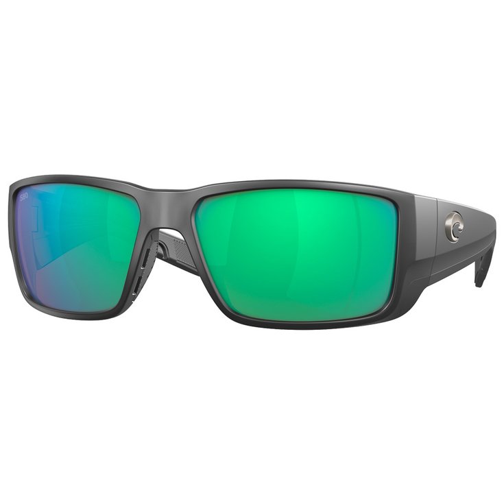 Costa Del Mar Blackfin Pro Matte Black Green Mirror Polarized 