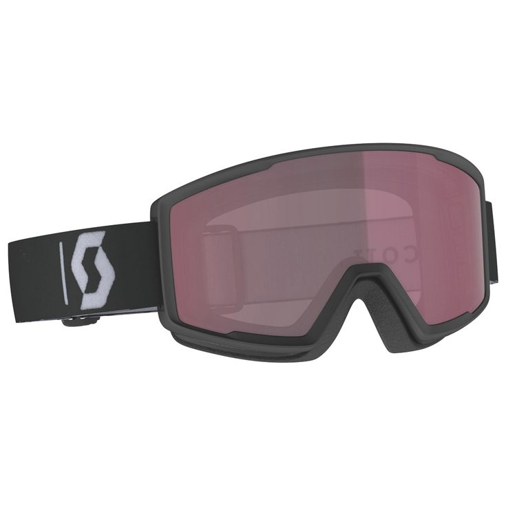 Scott Masque de Ski Goggle Factor Blackwhite Presentación