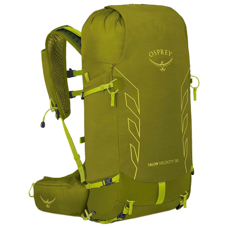 Osprey Backpack Talon Velocity 30 Matcha Green Lemongrass Overview