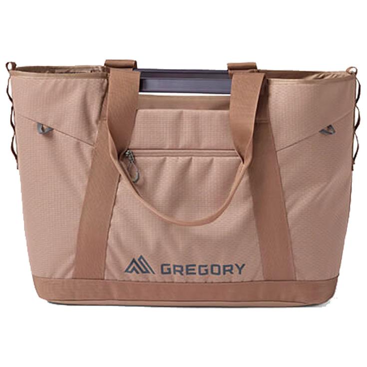 Gregory Schutzhülle Alpaca Utility Tote 50L Mirage Tan Präsentation