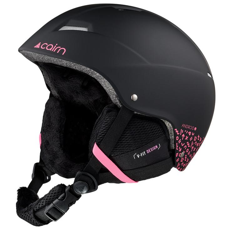 Cairn Helmen Android Graphic Junior Black Pink Voorstelling