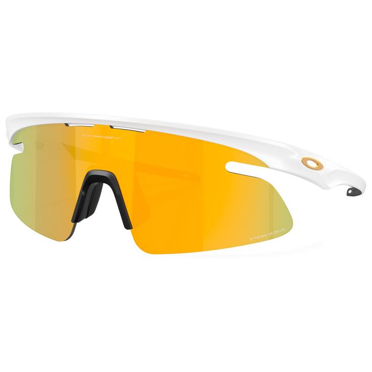 Oakley Lunettes de soleil Rslv Lite Matte White Prizm 24K 