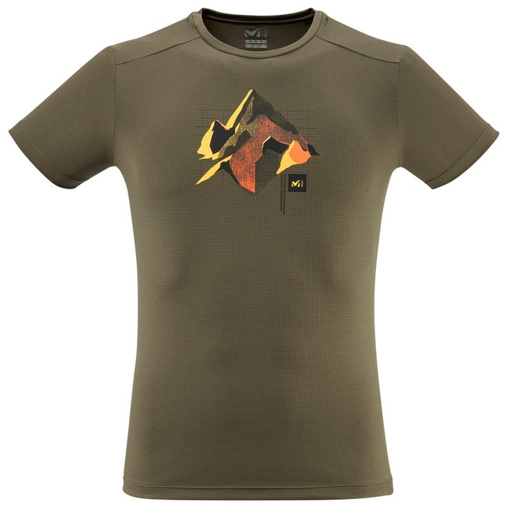 Millet Hiking tee-shirt Summit Board S/S Ivy Overview