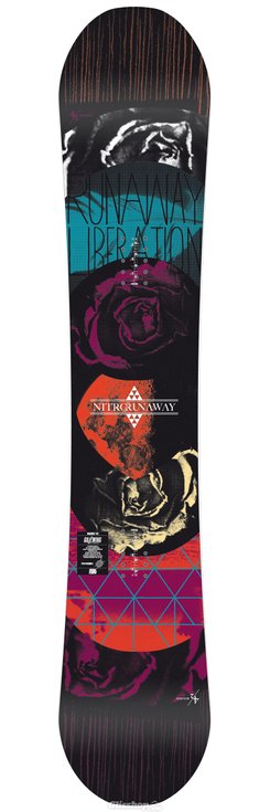 Nitro Tabla De Snowboard Runaway 142 Parte Superior