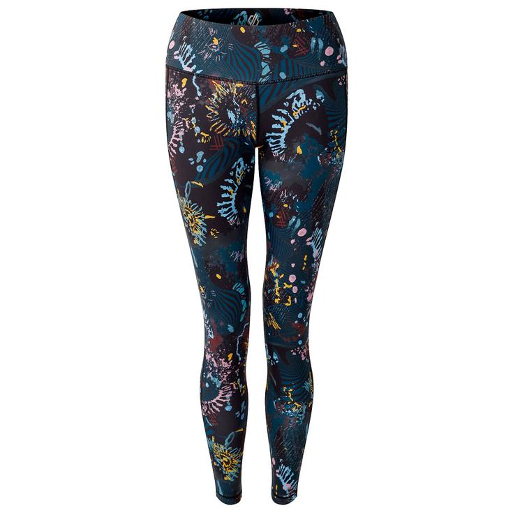 DARE2B Trail running tights Influentialiilg Blk/Enrgprnt Black Energetic Print Overview