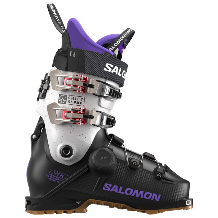Salomon Skischuh Shift Alpha Boa 95 W Black Ultra Violet Präsentation