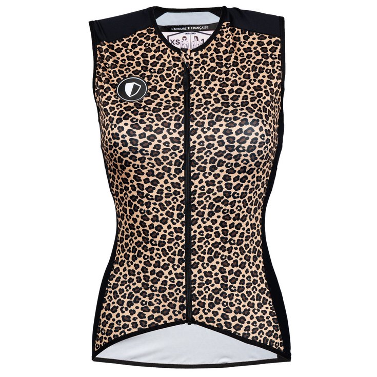 L'Armure Française Protezioni dorsale Ilem W Leopard Yellow Presentazione
