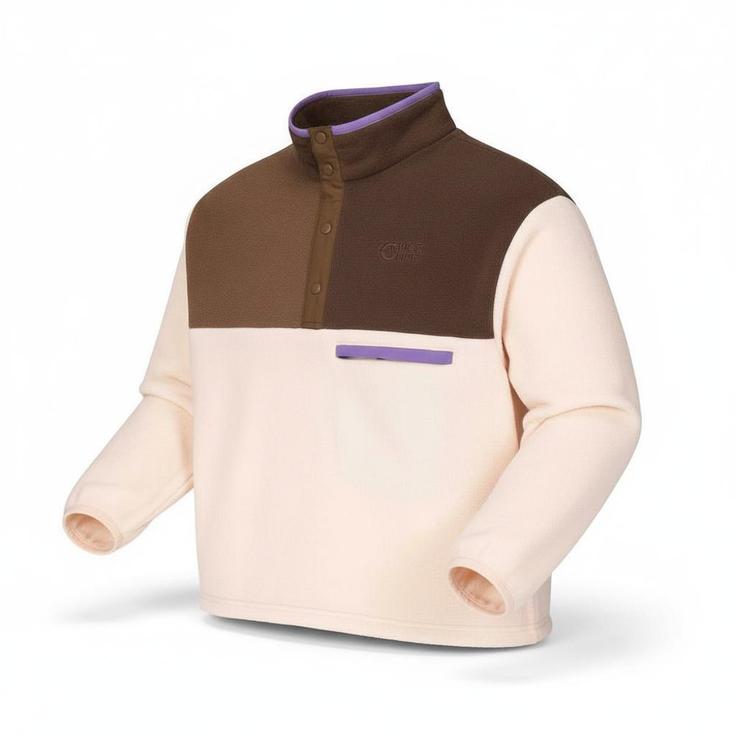 Picture Polar Arcca W 1/4 Fleece Vanilla Cocoa Chicory Presentación