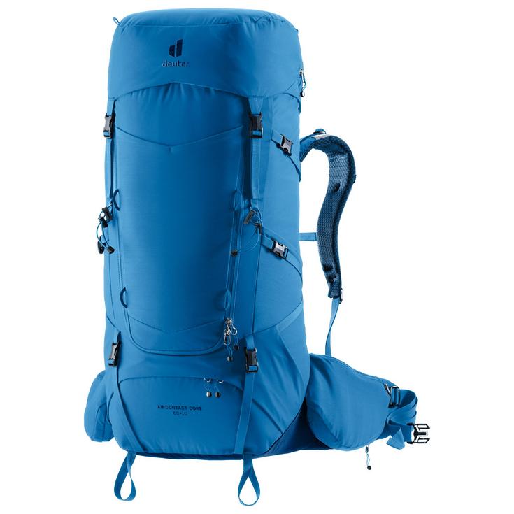 Deuter Rucksack Aircontact Core 60+10 Baltic Nightblue Präsentation