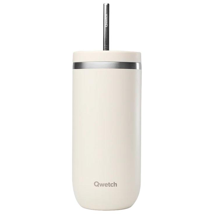 Qwetch Mug Cold Cup 600 ml Matt Sable Overview