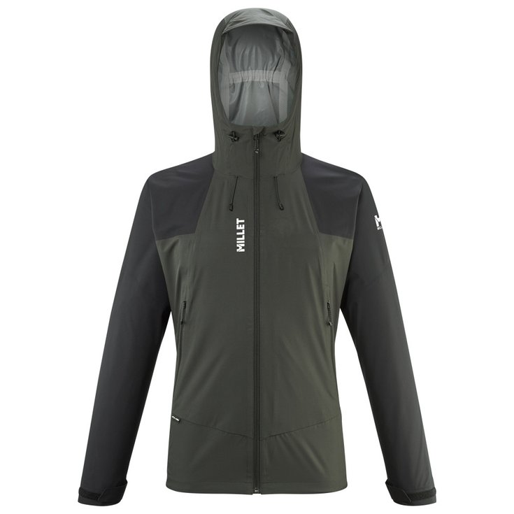 Millet Hiking jacket Fitz Roy Dark Grey Black Overview
