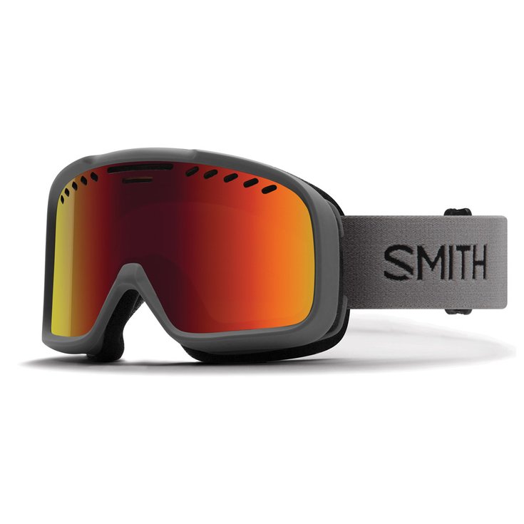 Smith Masque de Ski Project Charcoal Red Sol-X Mirror Présentation