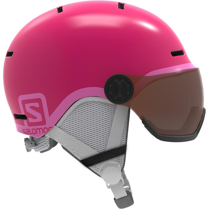 Salomon Grom Visor Glossy Pink Flash Tonic Orange 