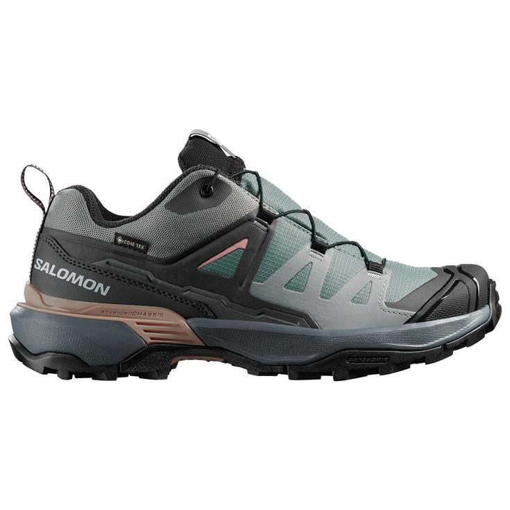 Salomon Wanderschuhe X Ultra 360 Gore-Tex W Sedona Sage Urban Chic Etherea Präsentation