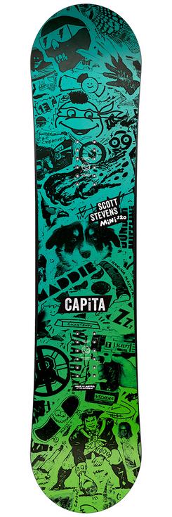 Capita Tabla de snowboard Scott Stevens Mini - 120 Presentación