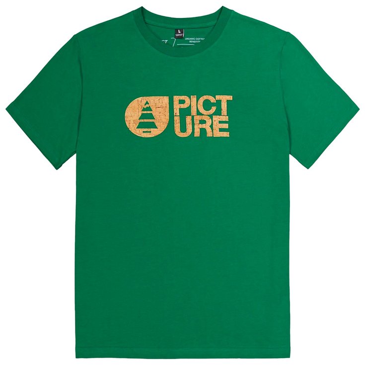 Picture Tee-Shirt Basement Cork Verdant Green Overview