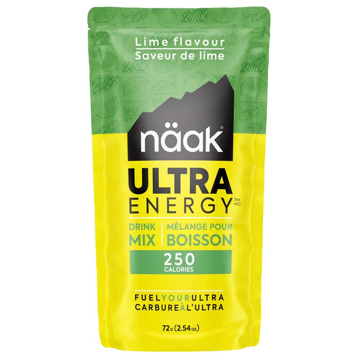 Naak Ultra Energy Drink Mix 72 g. Pack x6 Citron Vert 