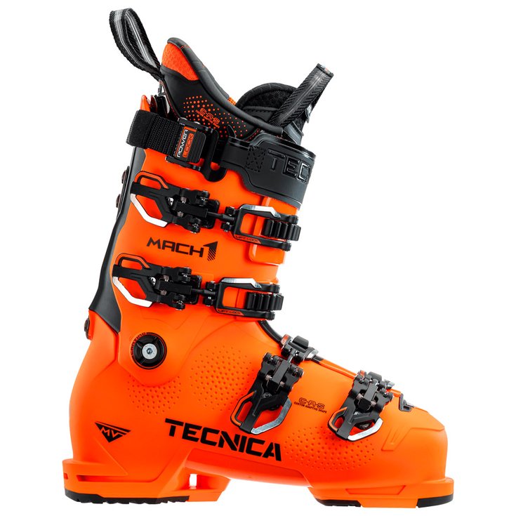 Tecnica Botas de esquí Mach1 Mv 130 Td Ultra Orange Presentación