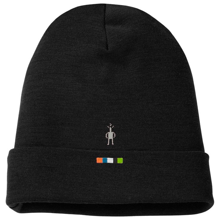 Smartwool Gorro Thermal Merino Reversible Cuff Beanie Black Presentación