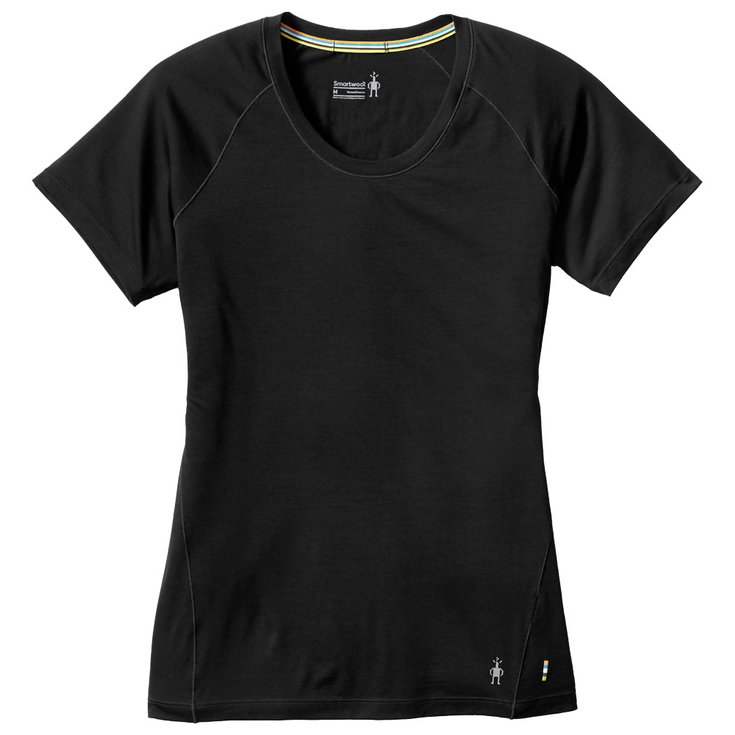 Smartwool Wander-T-Shirt W's Merino 150 Baselayer S/S Black Präsentation