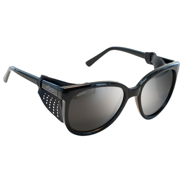 Moken Vision Occhiali da sole Lina Black Grey Silver Cat.4 Summit Master Presentazione