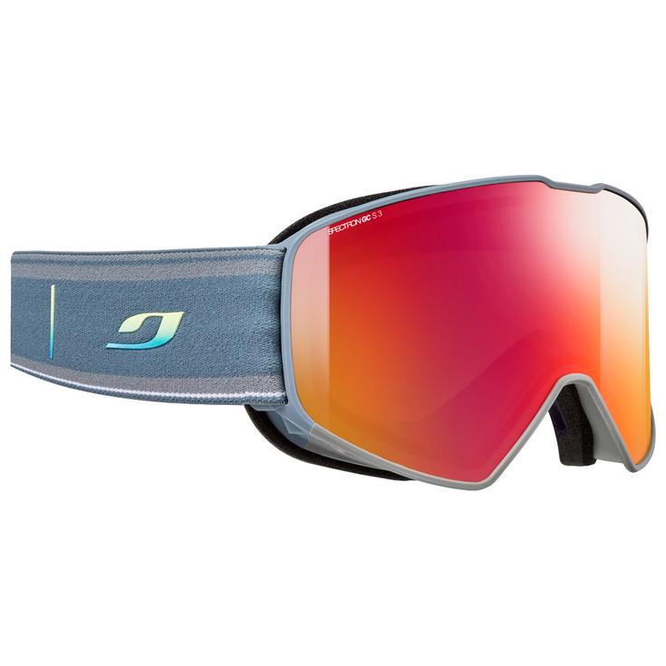 Julbo Goggles Cyrius-X Bleu Foncé Gris Spectron 3 Glare Control Overview