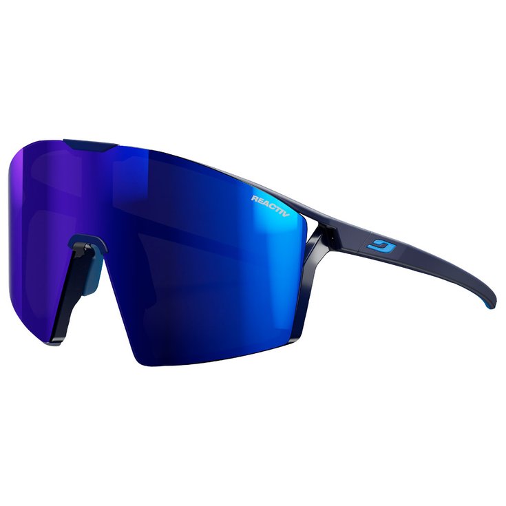 Julbo Sonnenbrille Edge Mat Bleu Reactiv 1-3 High Contrast Präsentation