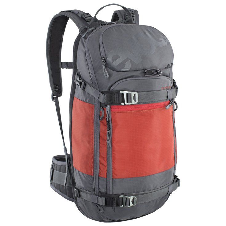 Evoc Backpack Fr Pro 20L Carbon Grey Chili Red Overview