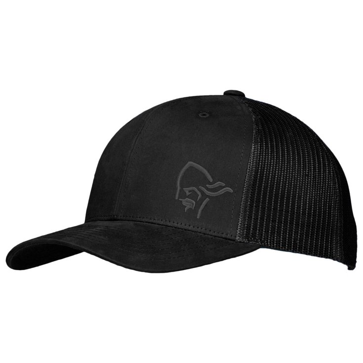 Norrona Cap /29 Trucker Mesh Snap Back Cap Caviar Overview