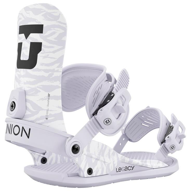 Union Fijaciones snowboard Legacy Grey Presentación