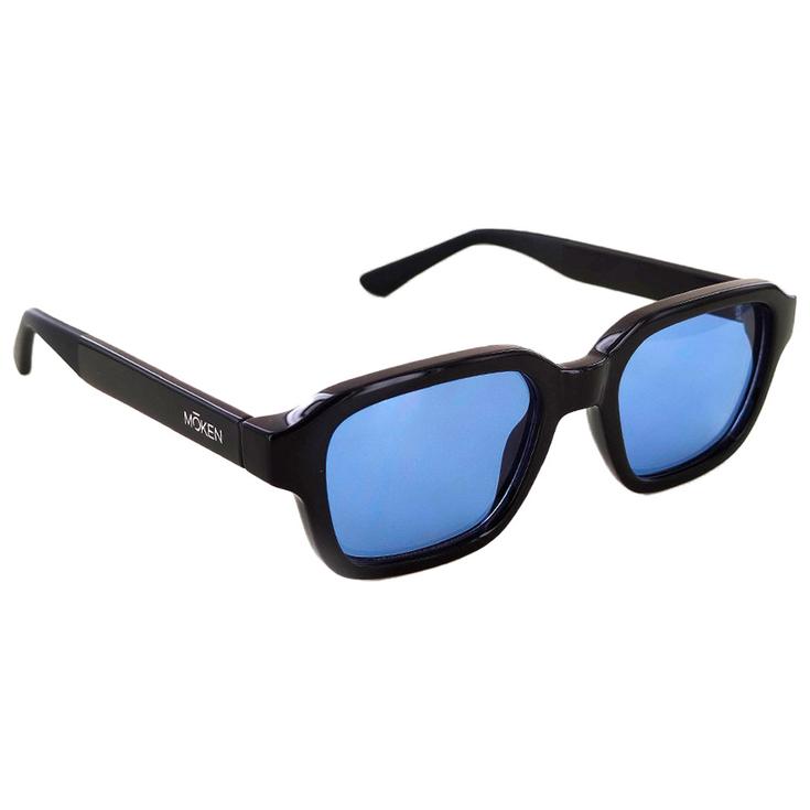 Moken Vision Sunglasses Dane Black Blue Polarized Overview