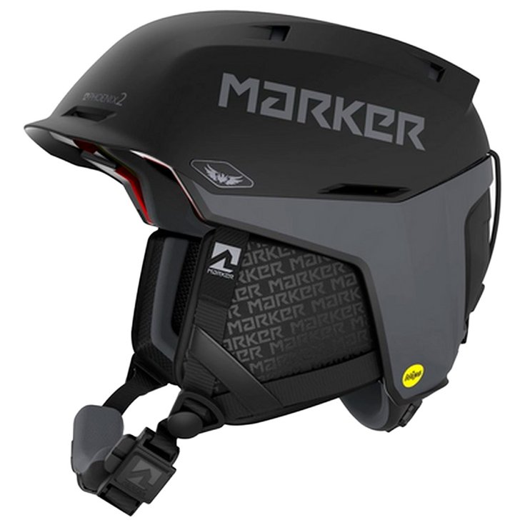 Marker Helmet Phoenix 2 Mips Black Grey Overview