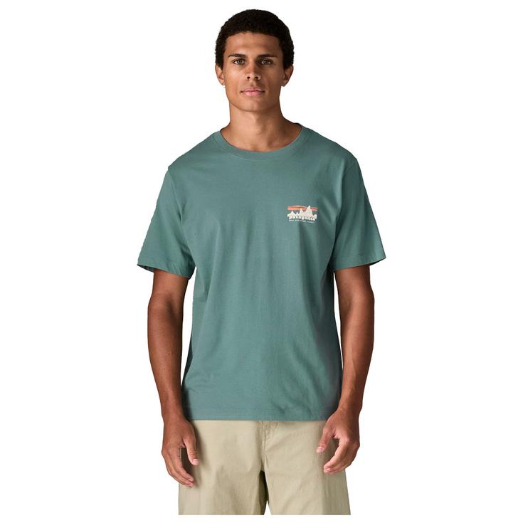 Patagonia Maglietta '73 Skyline Blue Sage Presentazione