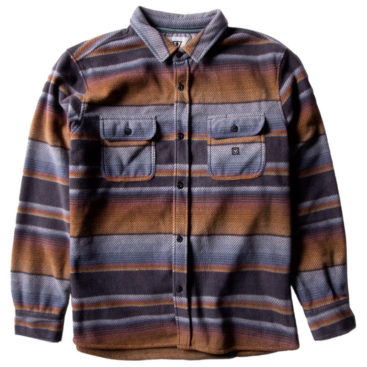 Vissla Overhemden Eco-Zy Ls Polar Flannel Phantom Voorstelling