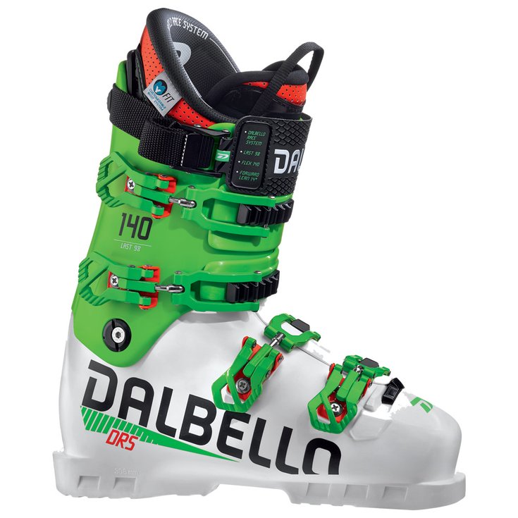 Botas de esquí Dalbello Drs 140 Uni White Race Green - | Glisshop