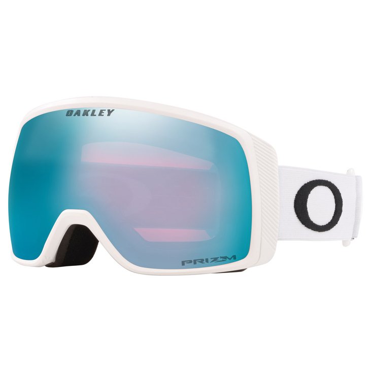 Oakley Skibrillen Flight Tracker S Matte White Prizm Sapphire Iridium Voorstelling