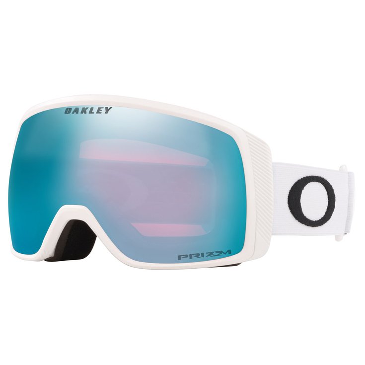 Oakley Máscaras Flight Tracker Xs Matte White Prizm Sapphire Iridium Presentación