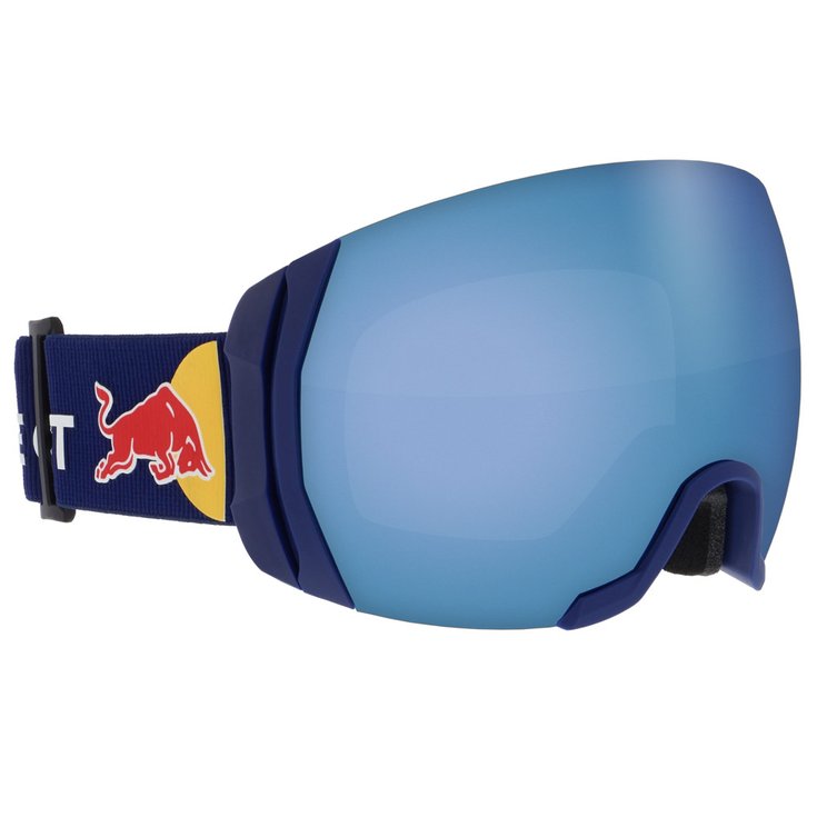 Red Bull Spect Skibrille Sight Matt Dark Blue Brown Blue Mirror Snow Präsentation