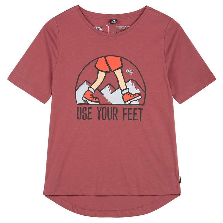 Picture Tee-shirt Women's CC Feet Tomette Voorstelling
