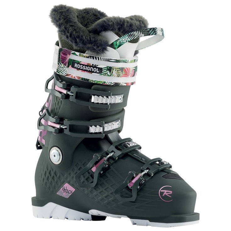 Rossignol Chaussures de Ski Alltrack Elite 90 W Pine Green Profil