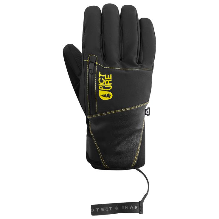Picture Gant de ski Madson Gloves Vibrant Yellow 